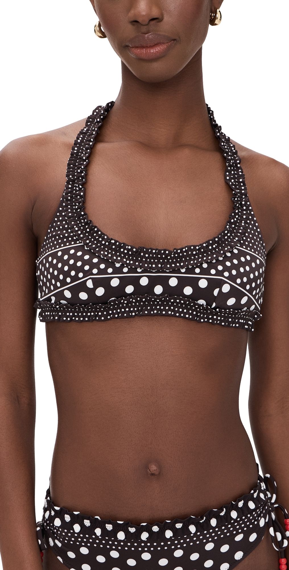 Damson Madder Cove Bikini Top Brown 16