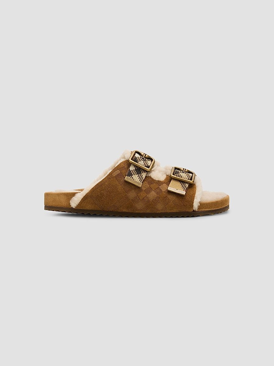 Women's Urchin Shearling Sandals - Jute - Size 11