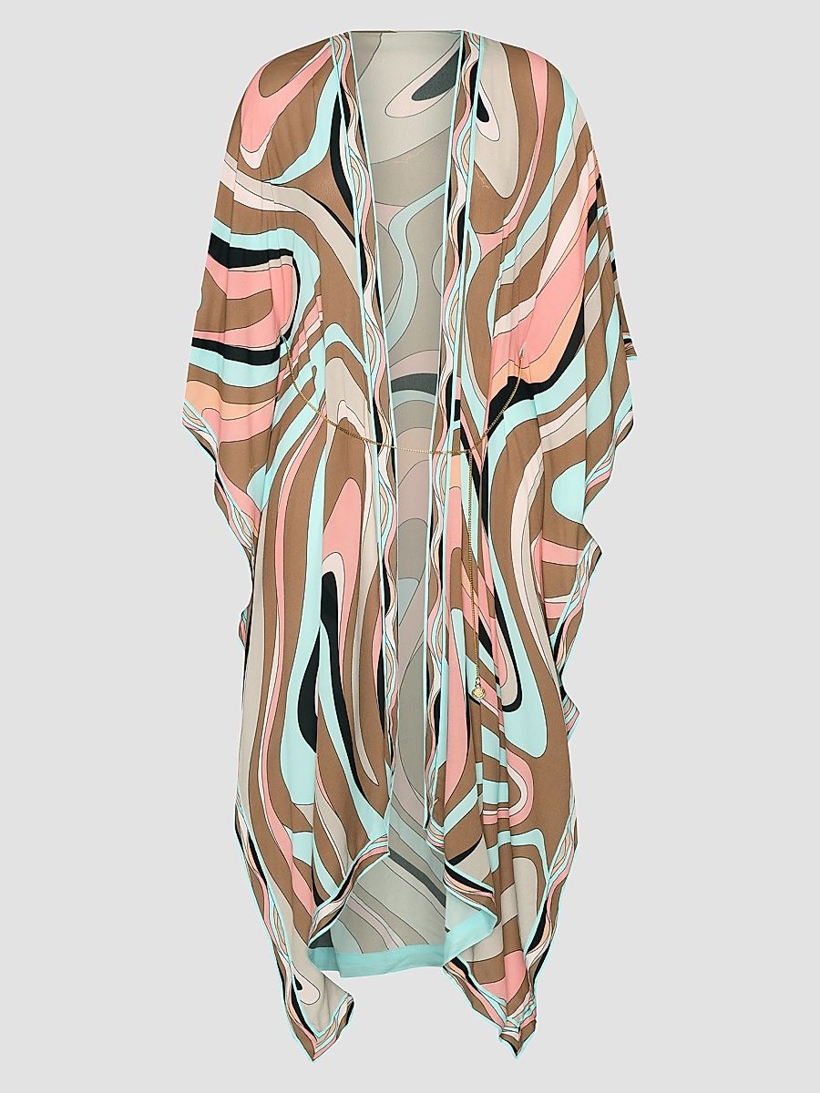 Women's Abstract Swirl Kara Cover-Up