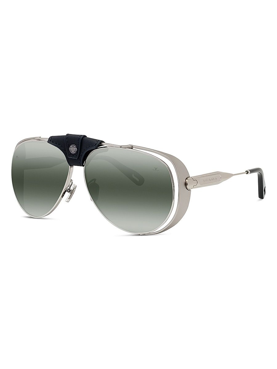 Men's Arctic 01 61MM Pilot Sunglasses - Paladium Matte Paladium