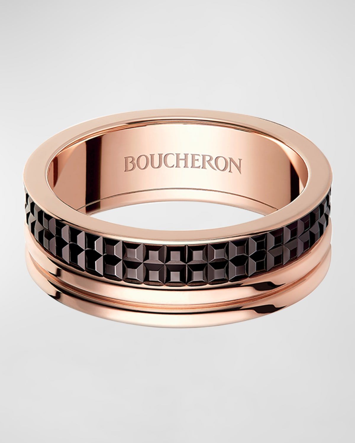 Quatre 18K Rose Gold Classique Band Ring