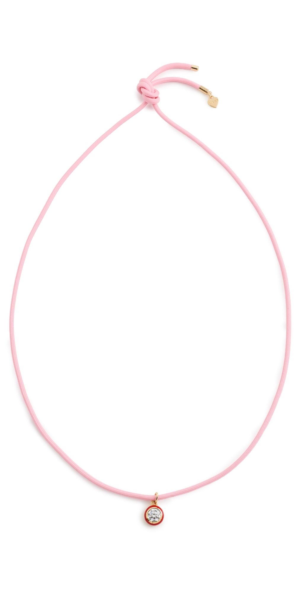 HART Sherbet Cord Necklace Pink/Red One Size