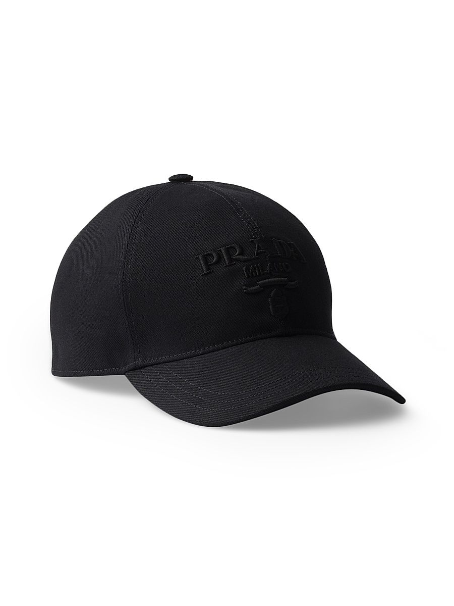Men's Drill Baseball Cap - Black - Size XL