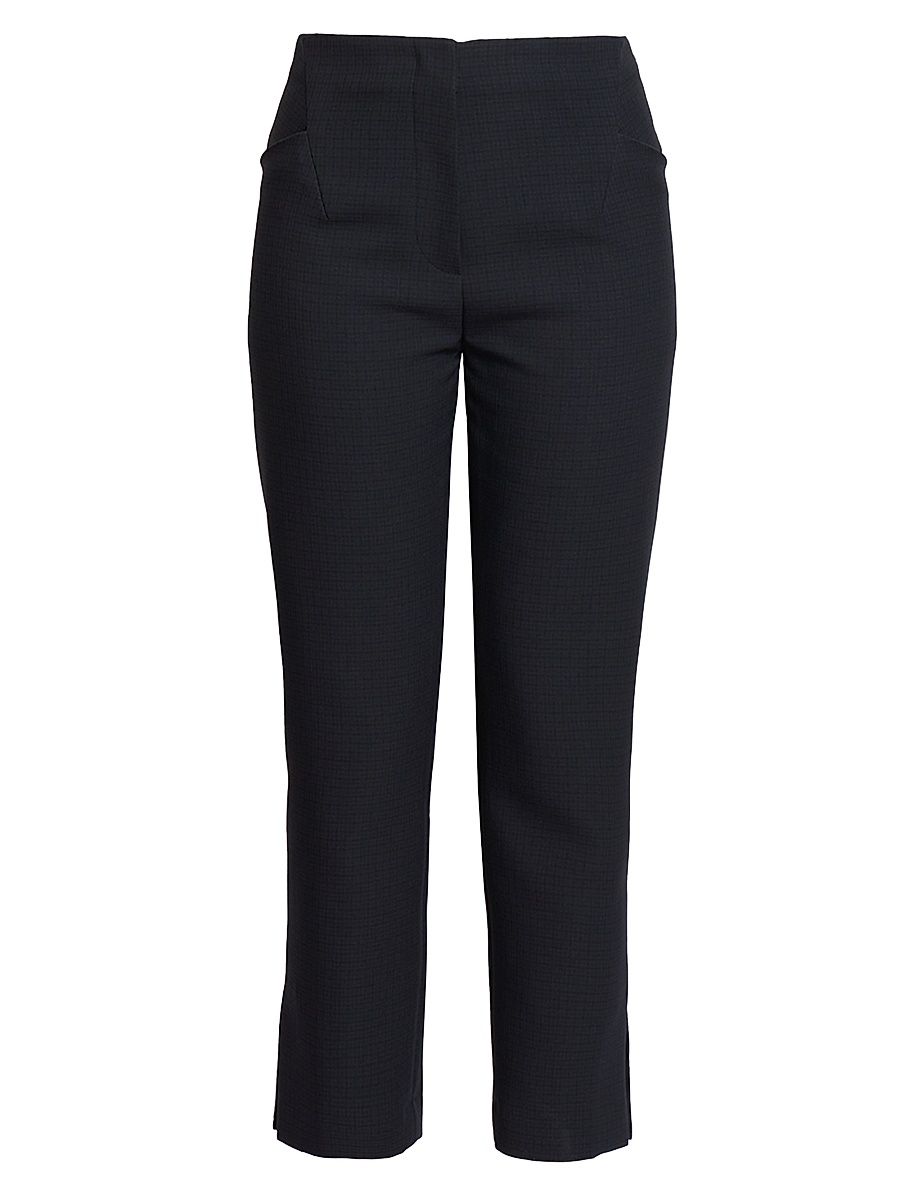 Women's Posy Double-Faced SlimPants - Black - Size 14