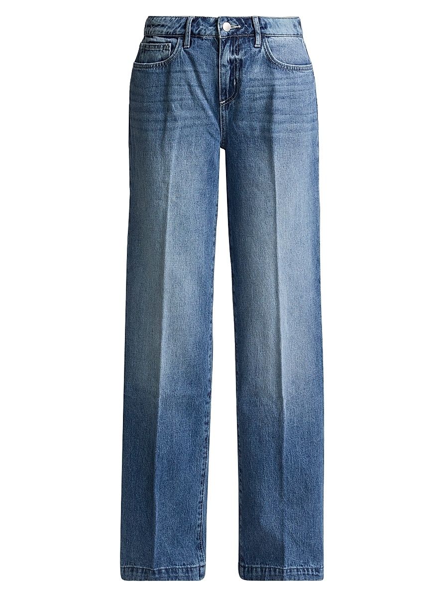 Women's Clayton High-Rise Wide-Leg Jeans - Woodrow - Size 30