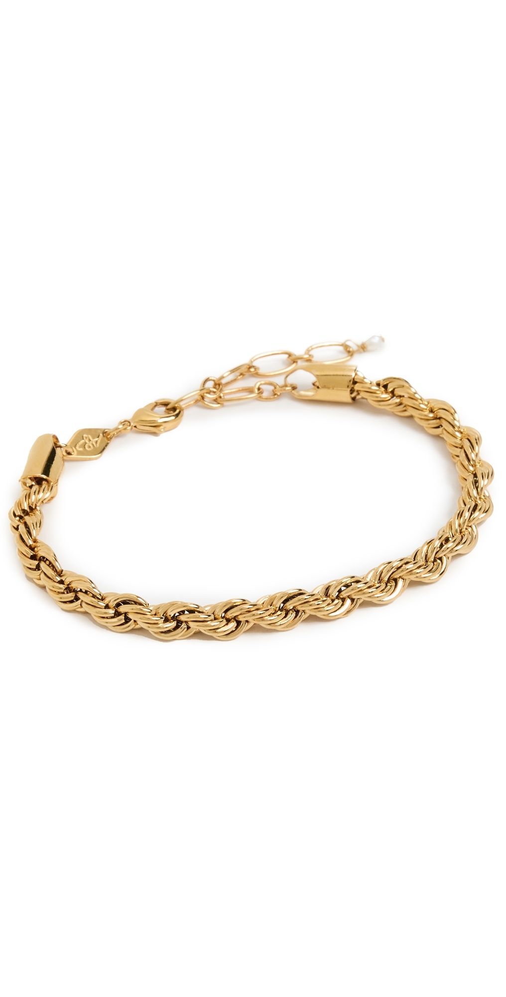 Anni Lu Golden Rope Bracelet Gold One Size