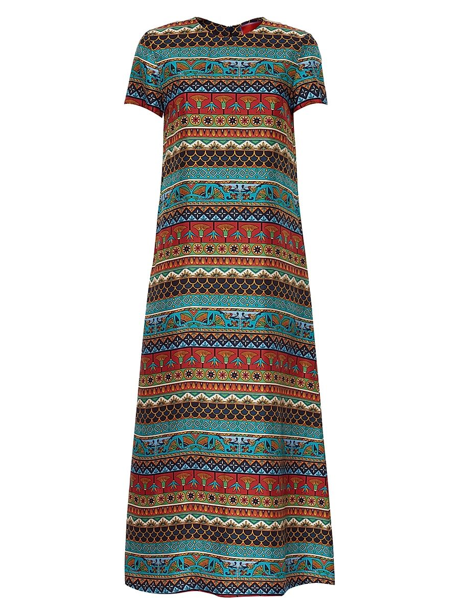 Women's Swing Dress - Turquoise - Size XXS