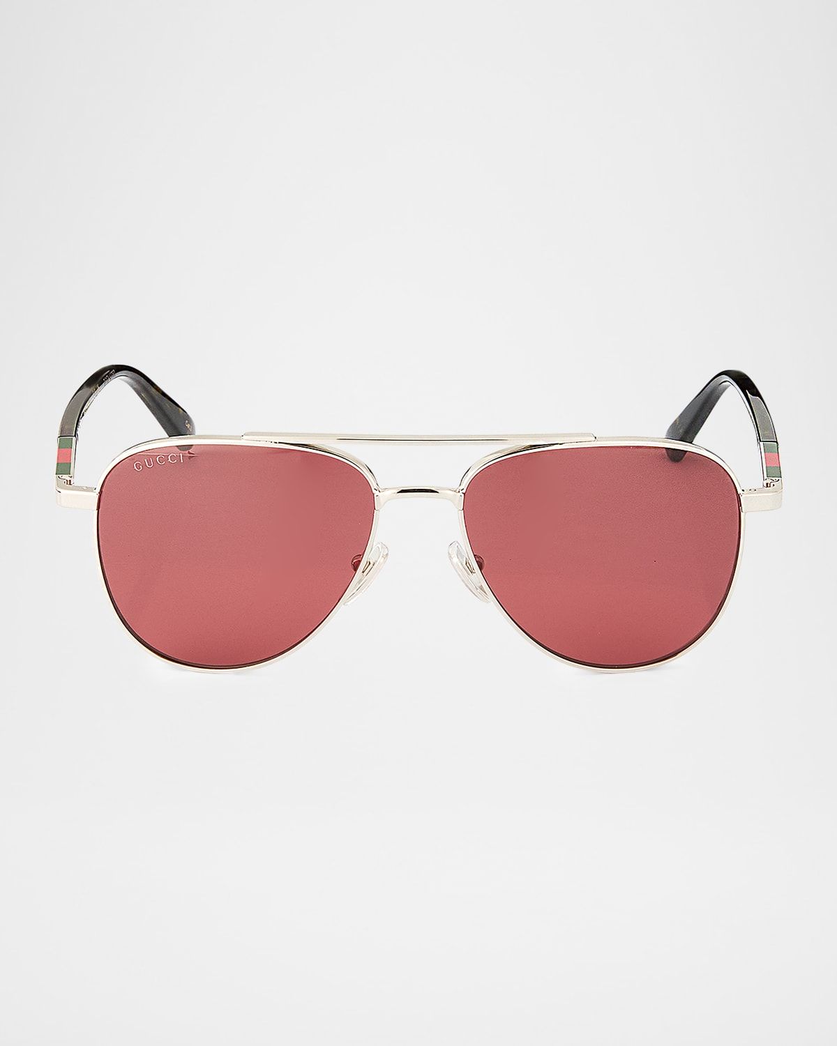Men & apos;s Metal & Acetate Aviator Sunglasses