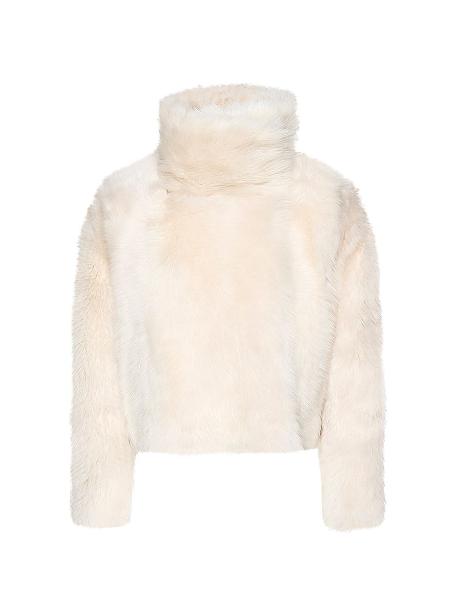 Women's Toscana Shearling Jacket - Meringue - Size 8
