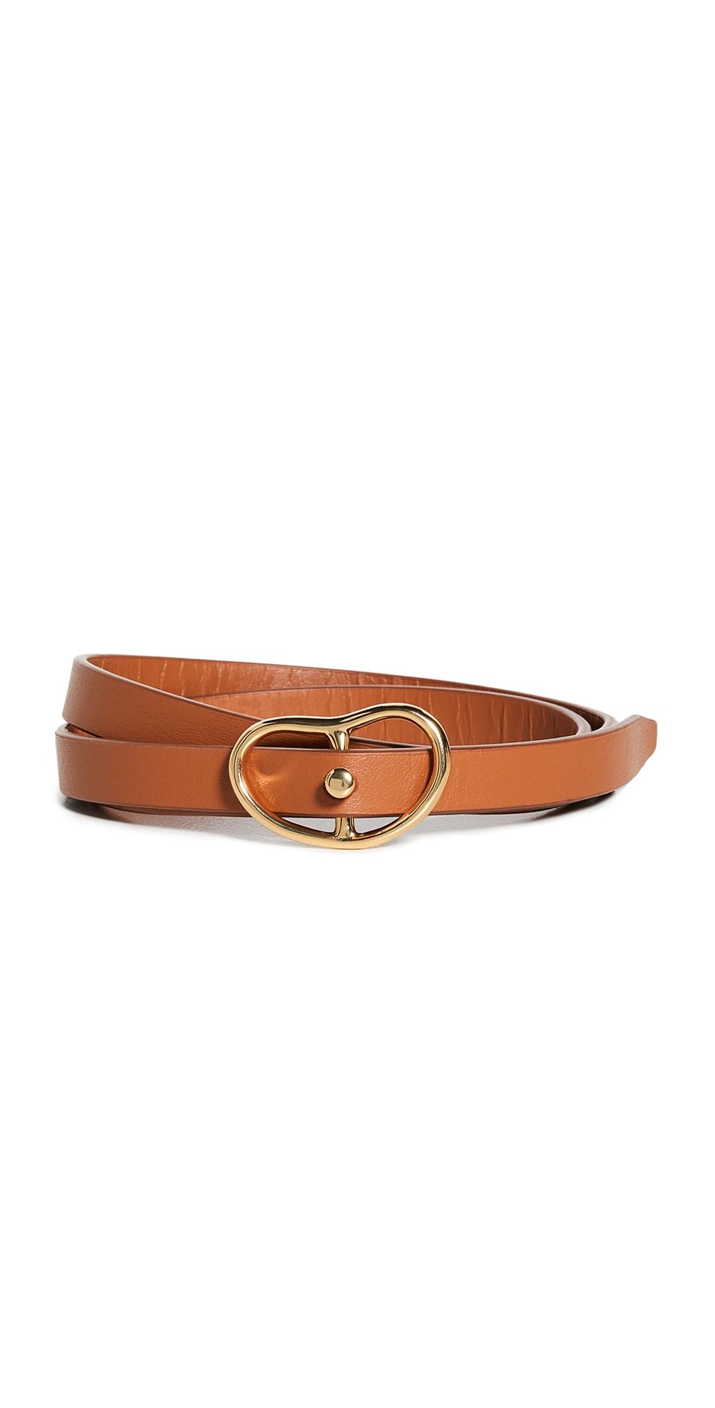 Lizzie Fortunato Skinny Georgia Belt Tan L
