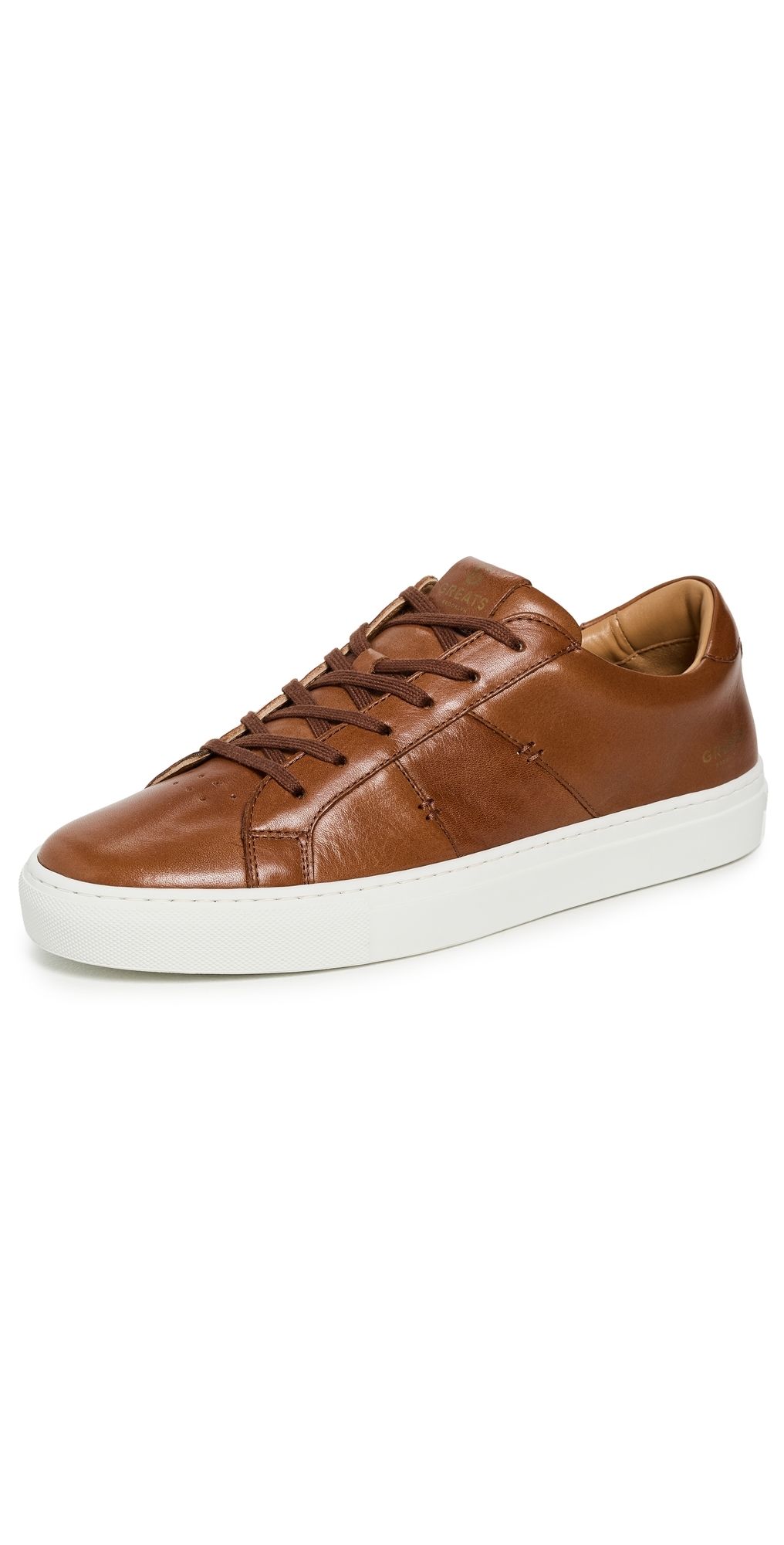 GREATS Royale 2.0 Leather Sneakers Cuoio 10.5