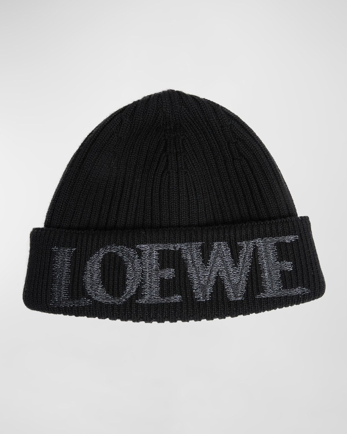 Blurred Logo Wool Beanie