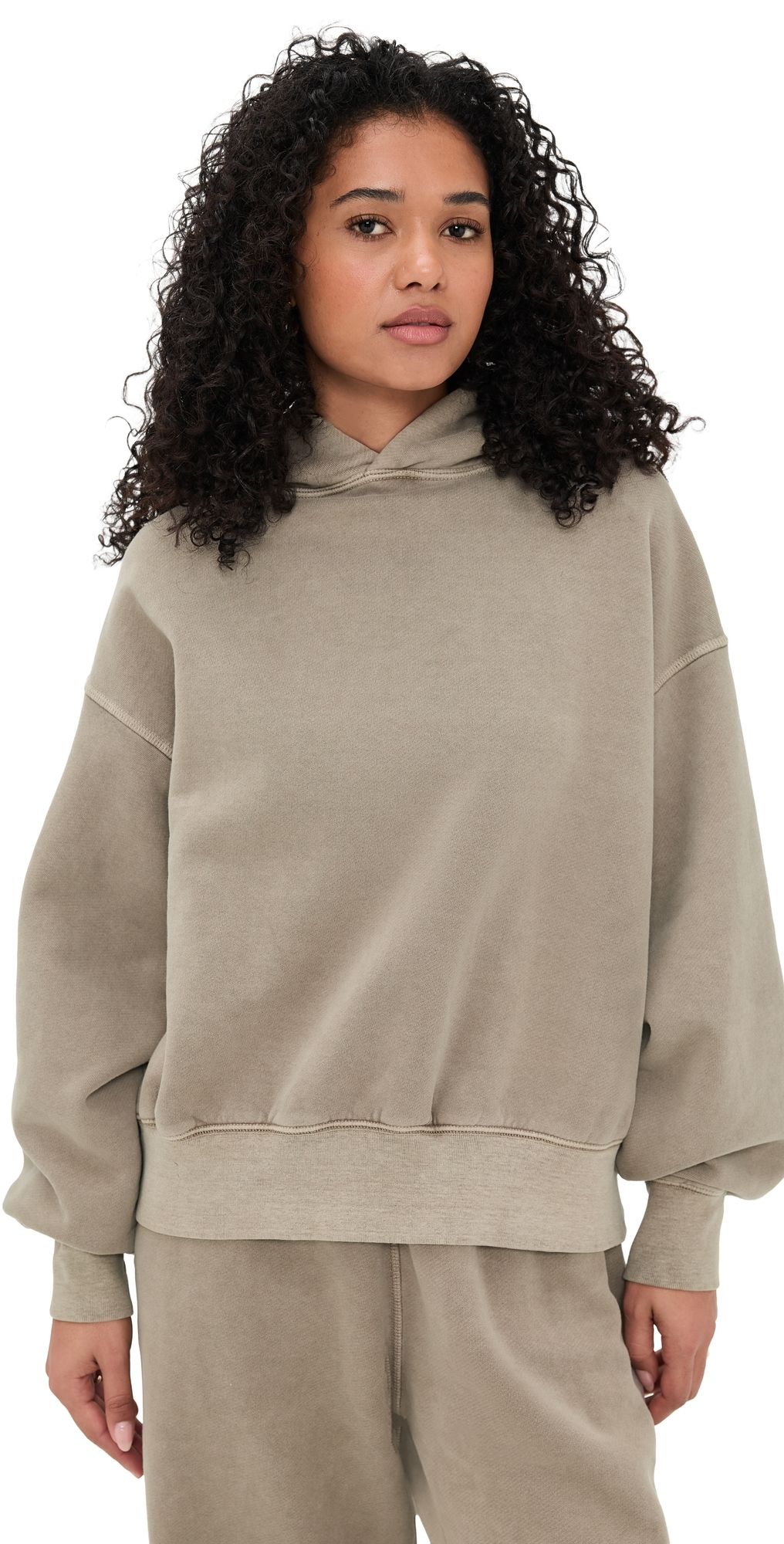 SLVRLAKE Cinch Hoodie Driftwood M