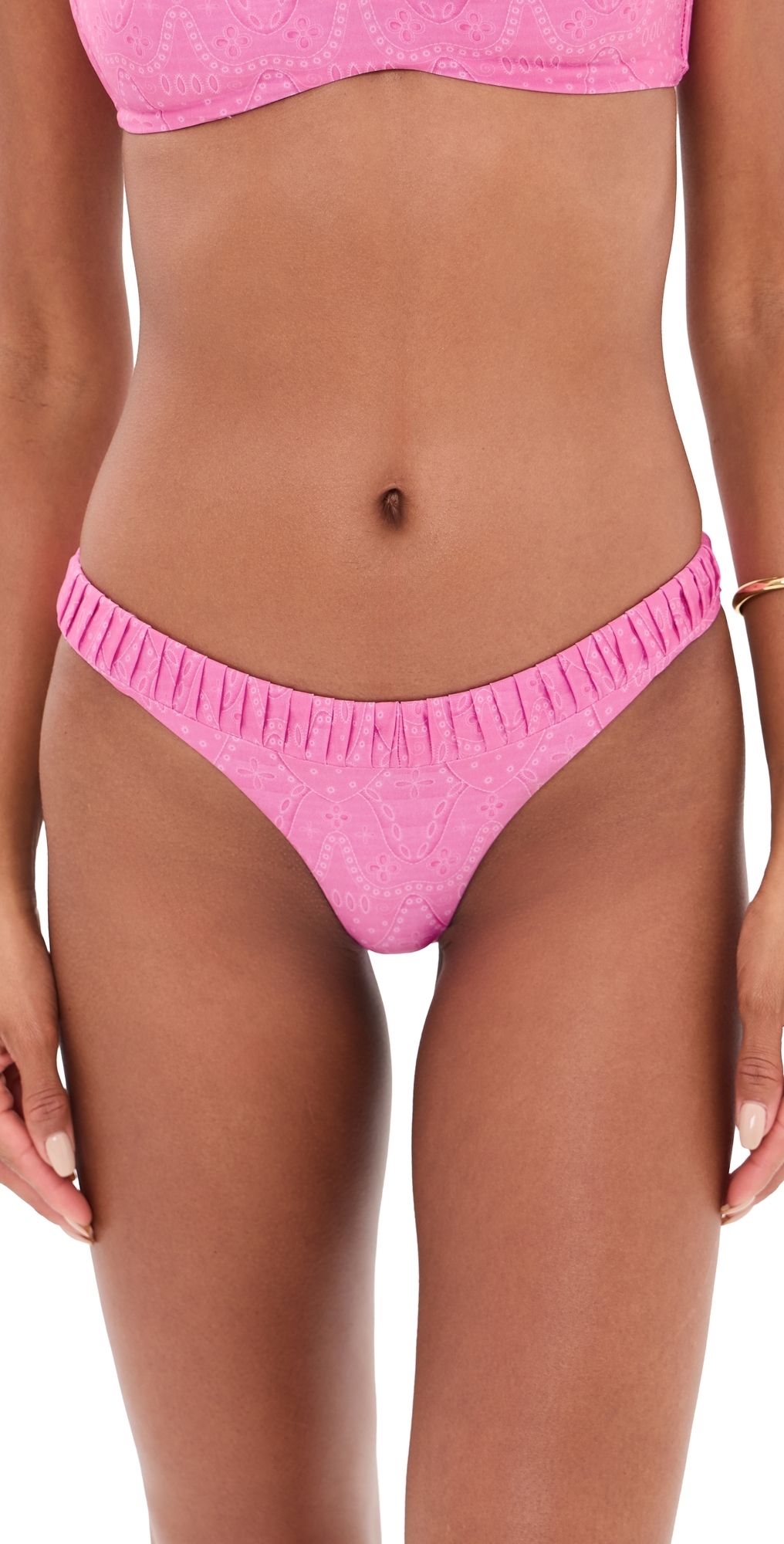 Peixoto Millie Bikini Bottoms Rodeo Rose XL