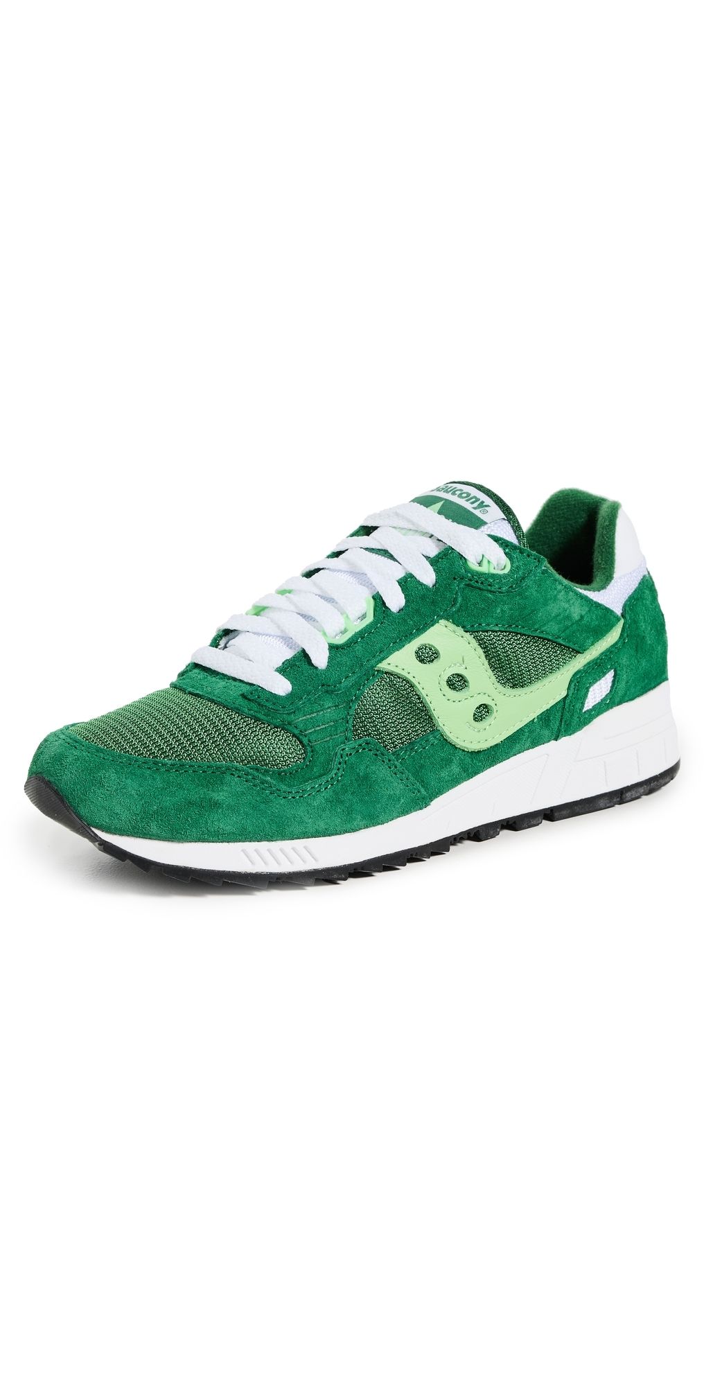 Saucony Shadow 5000 Sneakers Green/White M 9/ W 10.5