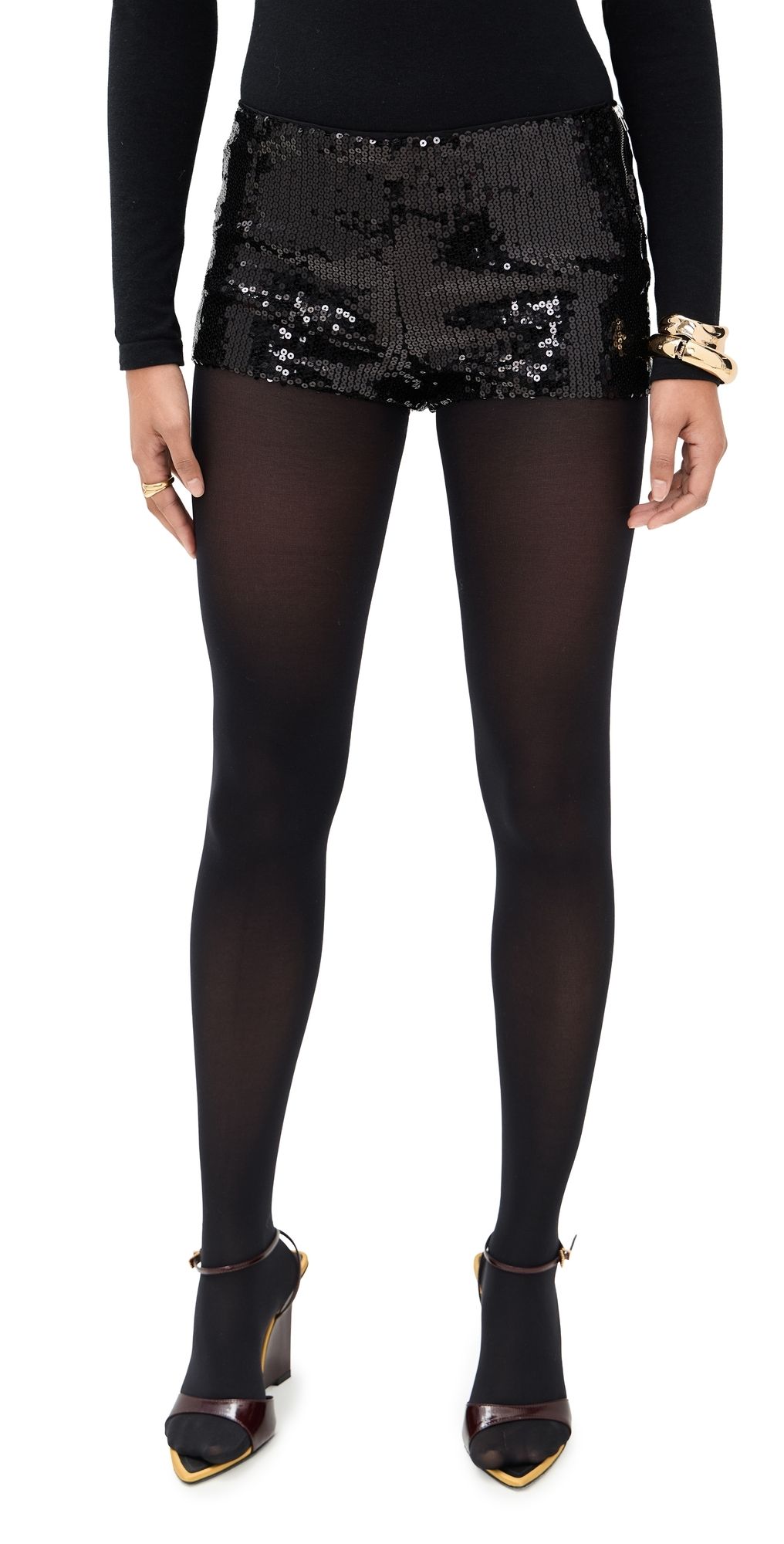 NIA Fever Hot Pants Black L