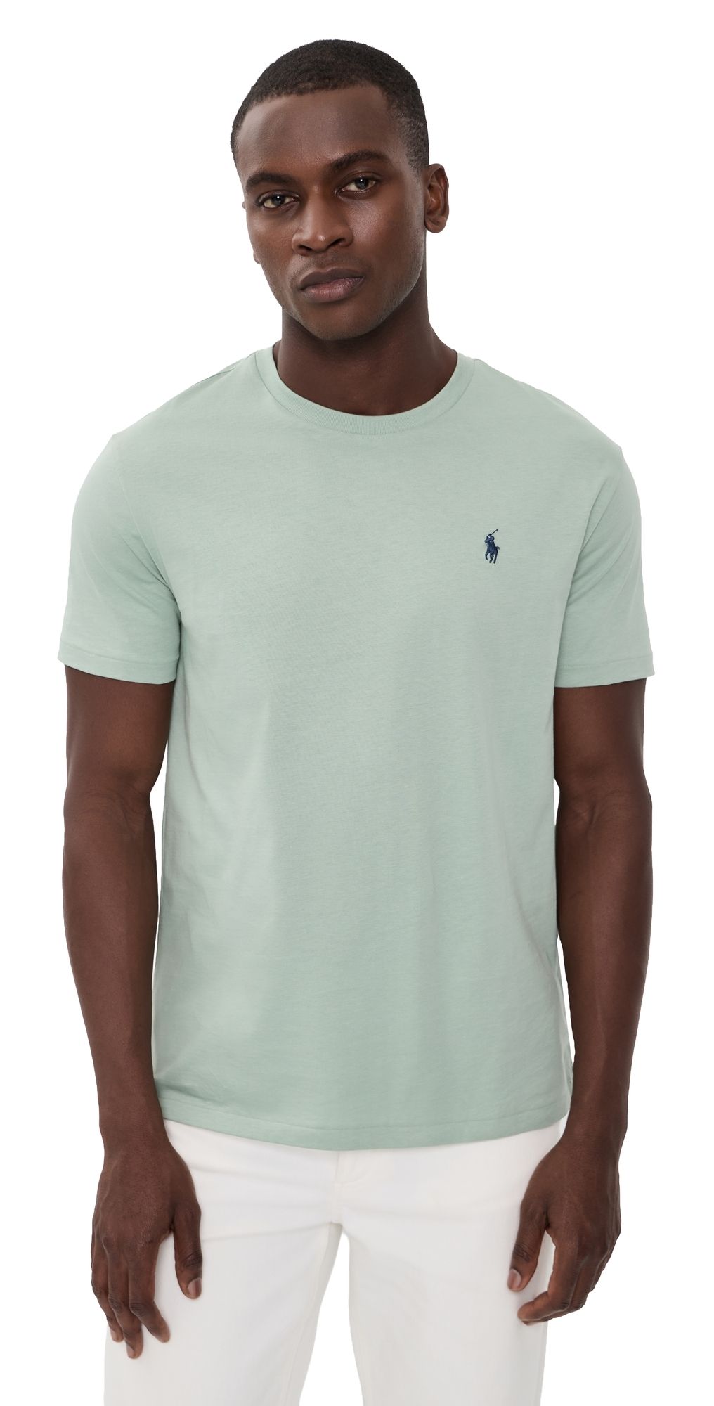 Polo Ralph Lauren Standard Fit Jersey Crewneck Tee Light Green XXL