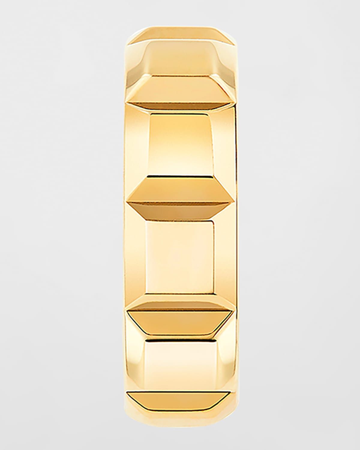 Quatre 18K Yellow Gold Single Clip Earring