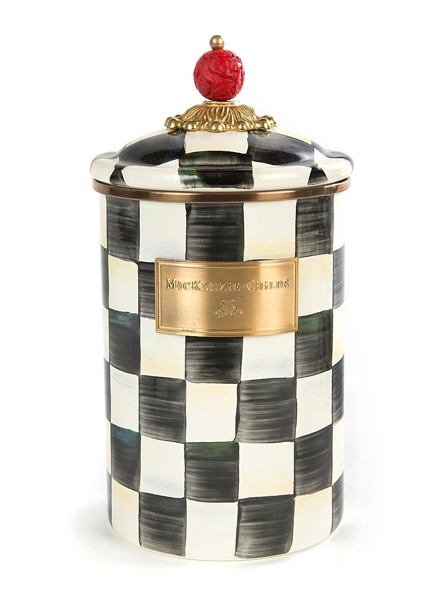 Courtly Check Canister