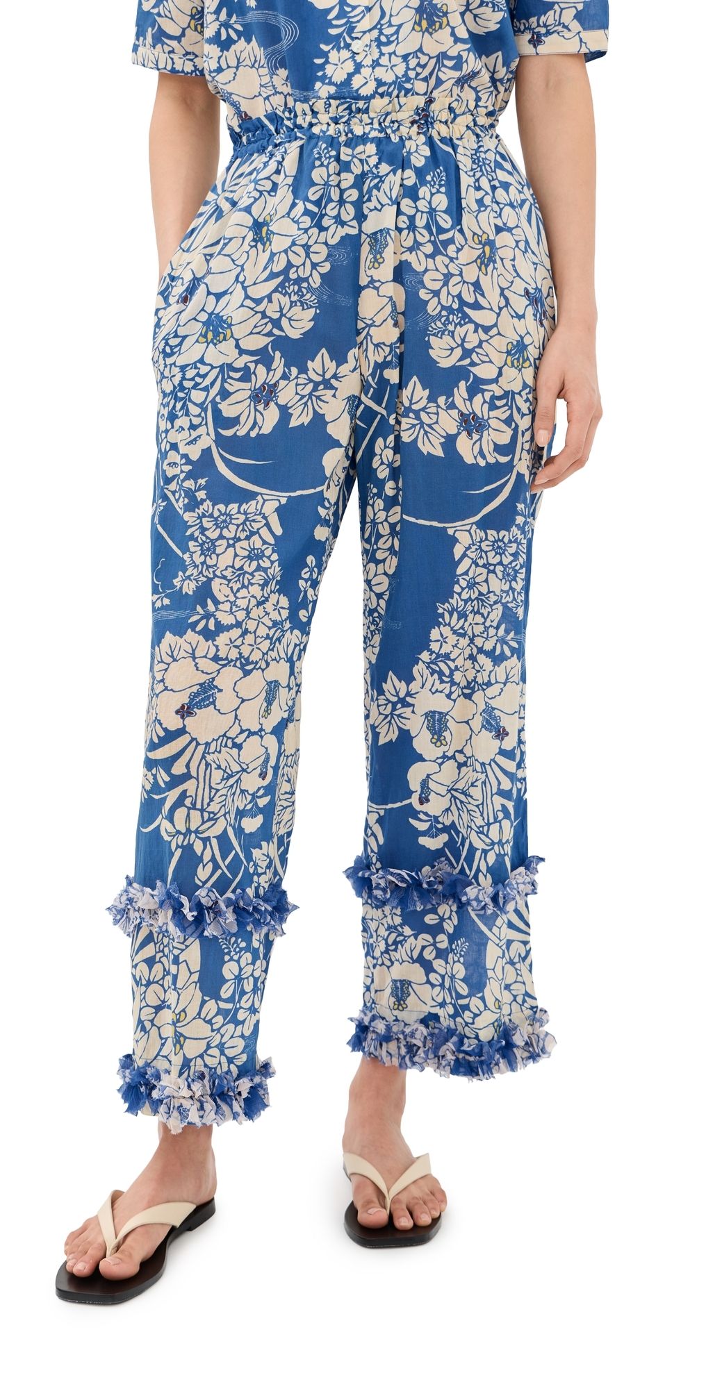 Alix of Bohemia Otto Royal Spoke Pants Medium Blue S