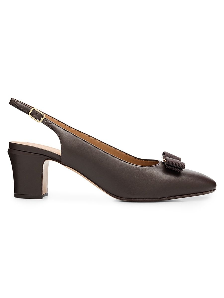 Women's Vara Bow 50MM Slingback Pumps - Moro - Size 11
