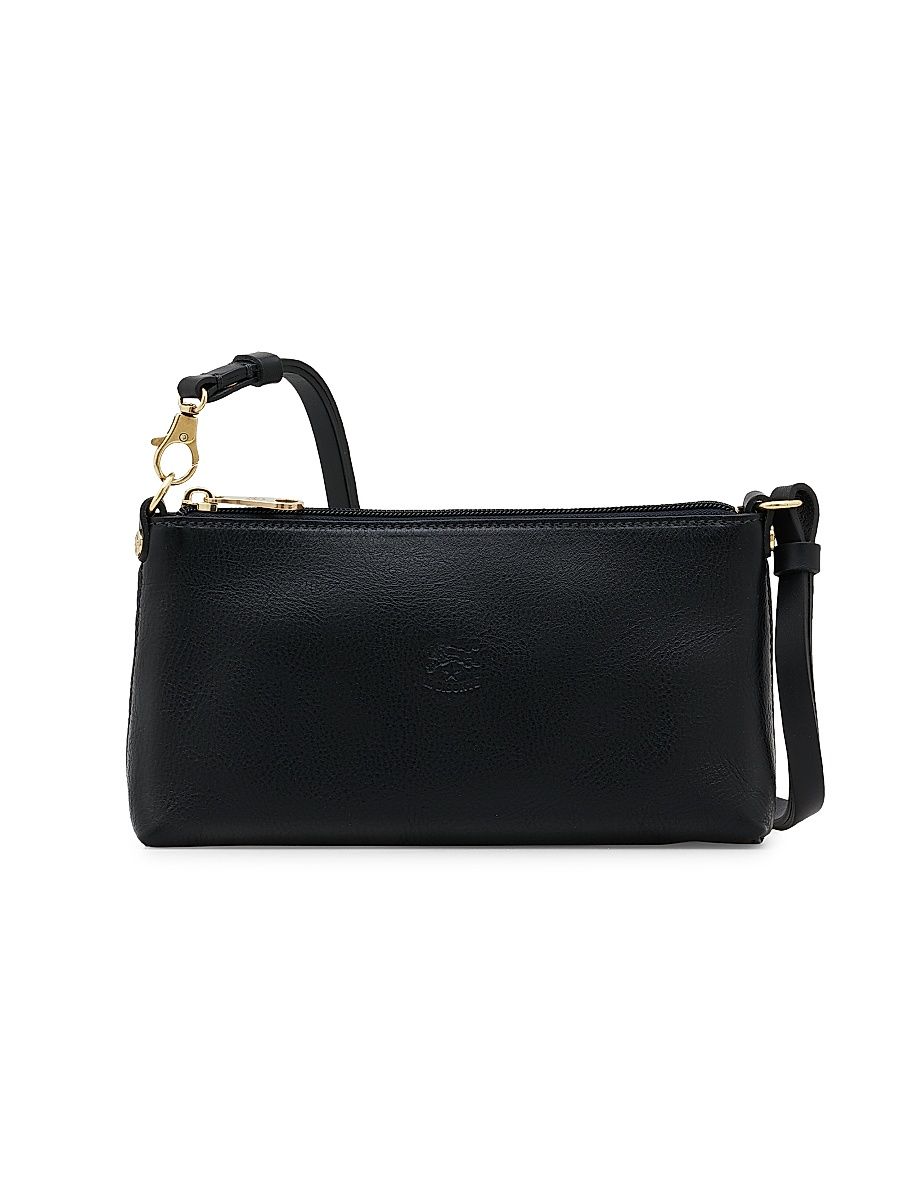 Women's Lucia Leather Shoulder Bag - Nero