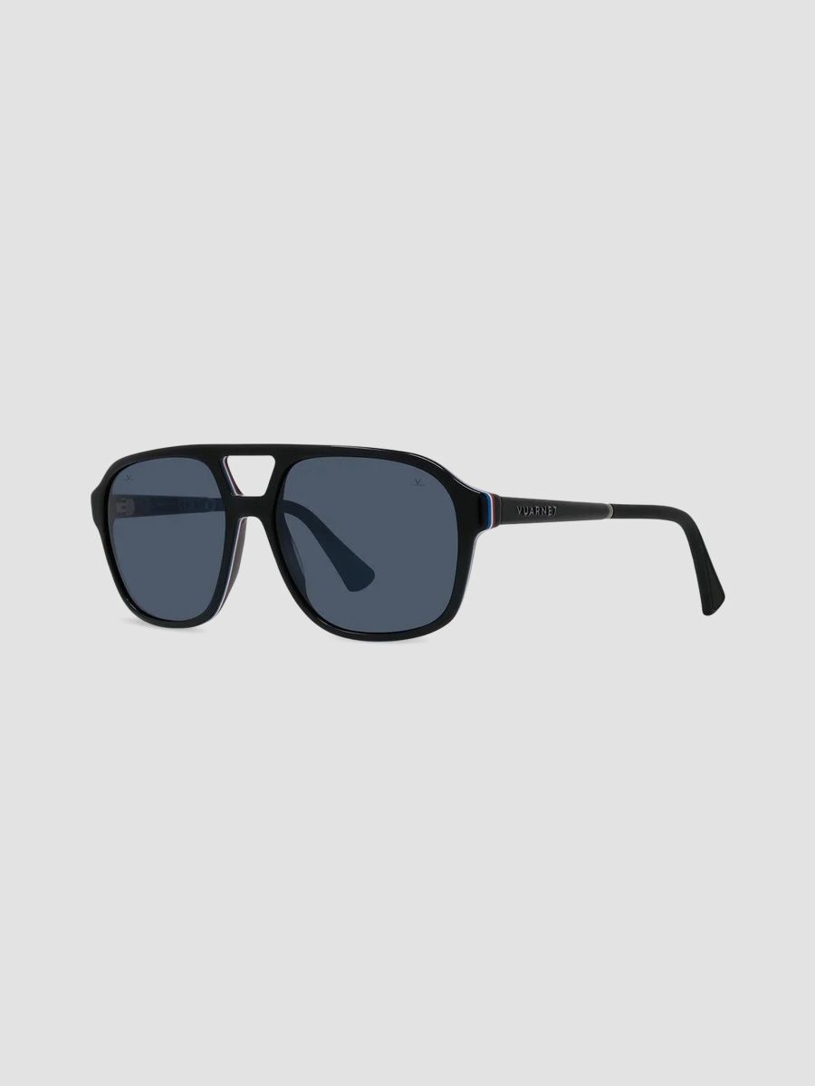 Vuarnet Men's Lifestyle Alpine 03 59MM Pilot Sunglasses - Black Blue