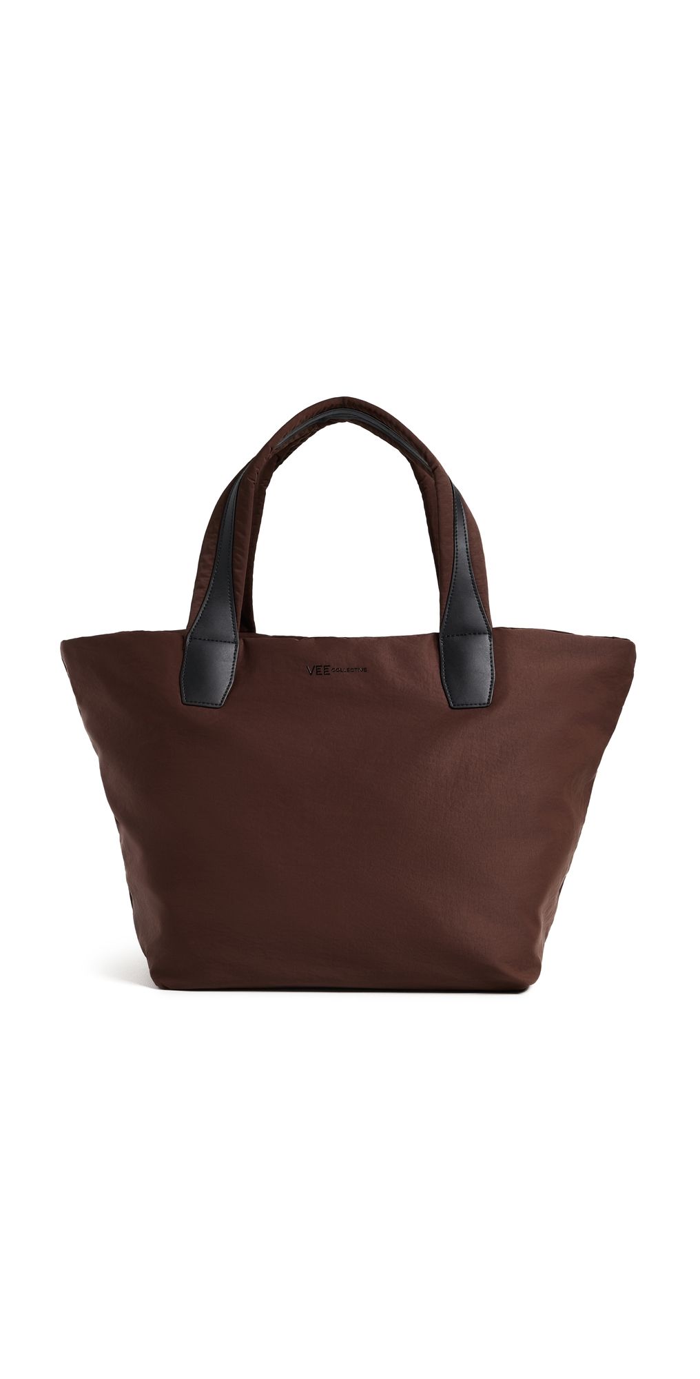 Vee Collective Essence Medium Tote Chocolate One Size