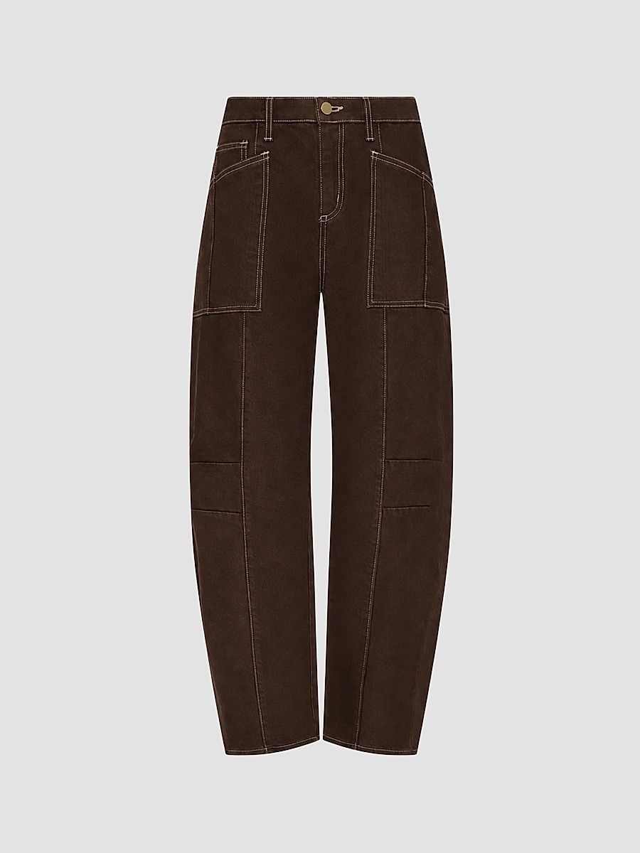 Women's Cody High-Rise Rodeo Jeans - Brown Natural Contrast - Size 32