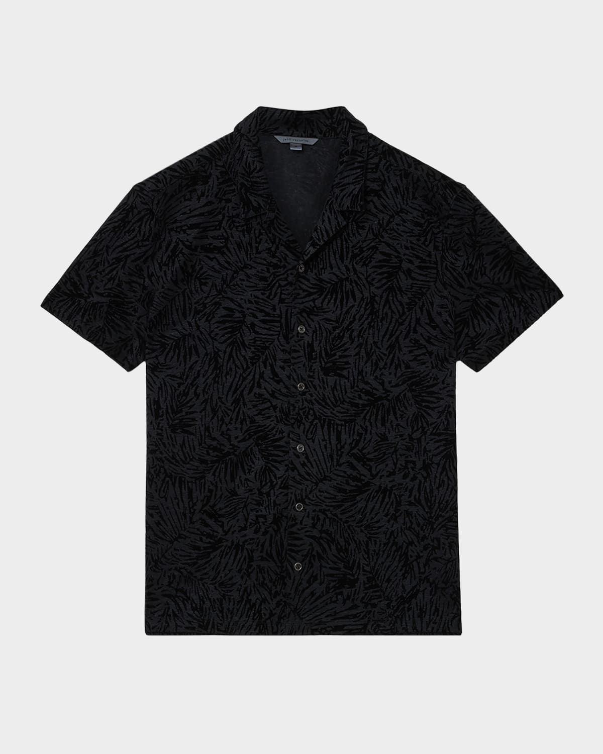 Men & apos;s Matera Tonal Jacquard Camp Shirt