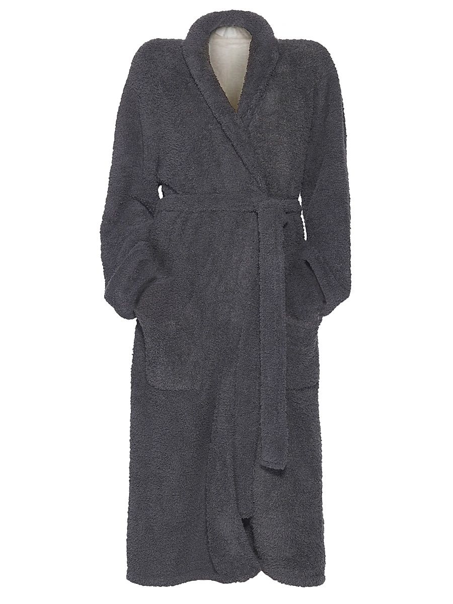 Women's The CozyChic Adult Robe - Slate Blue - Size Large