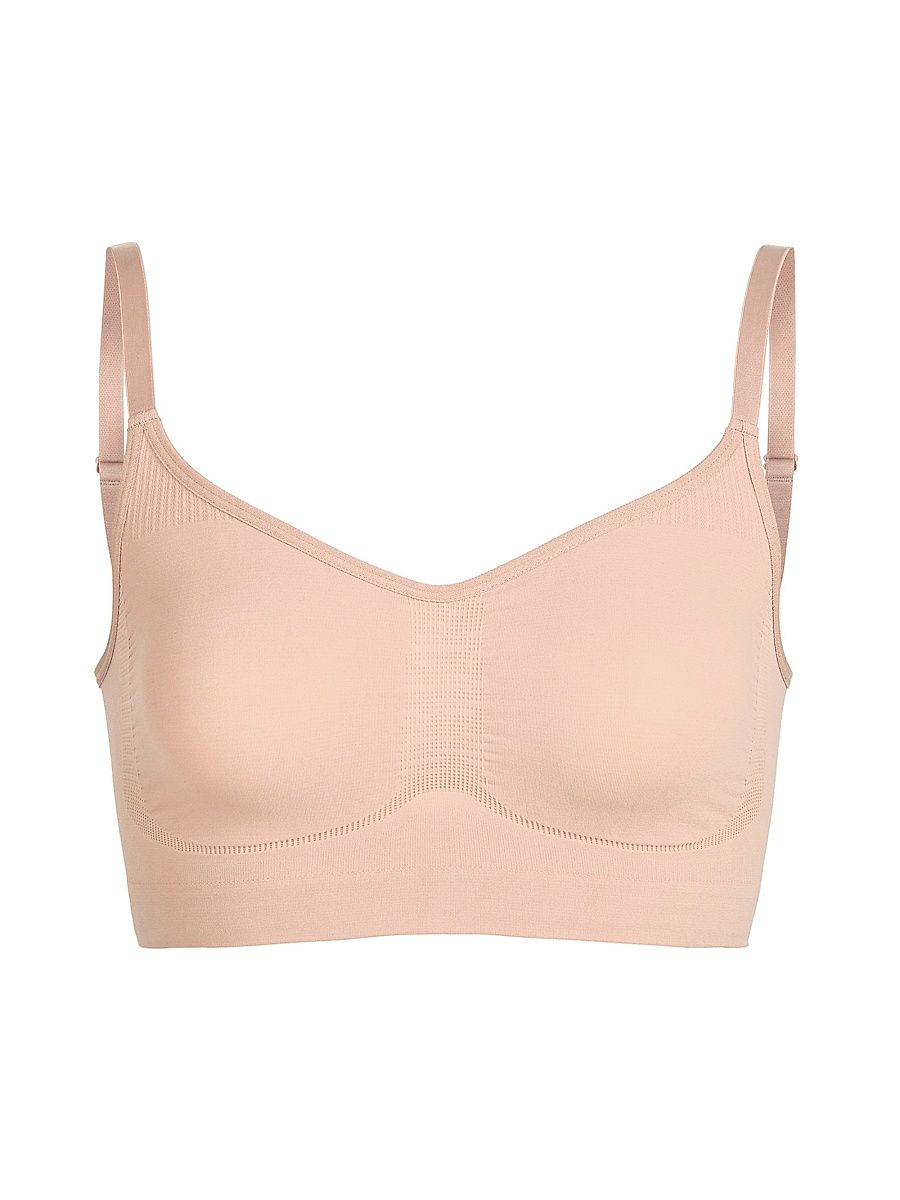 SKIMS Women's Seamless Sculpt Bralette - Onyx - Size XXS