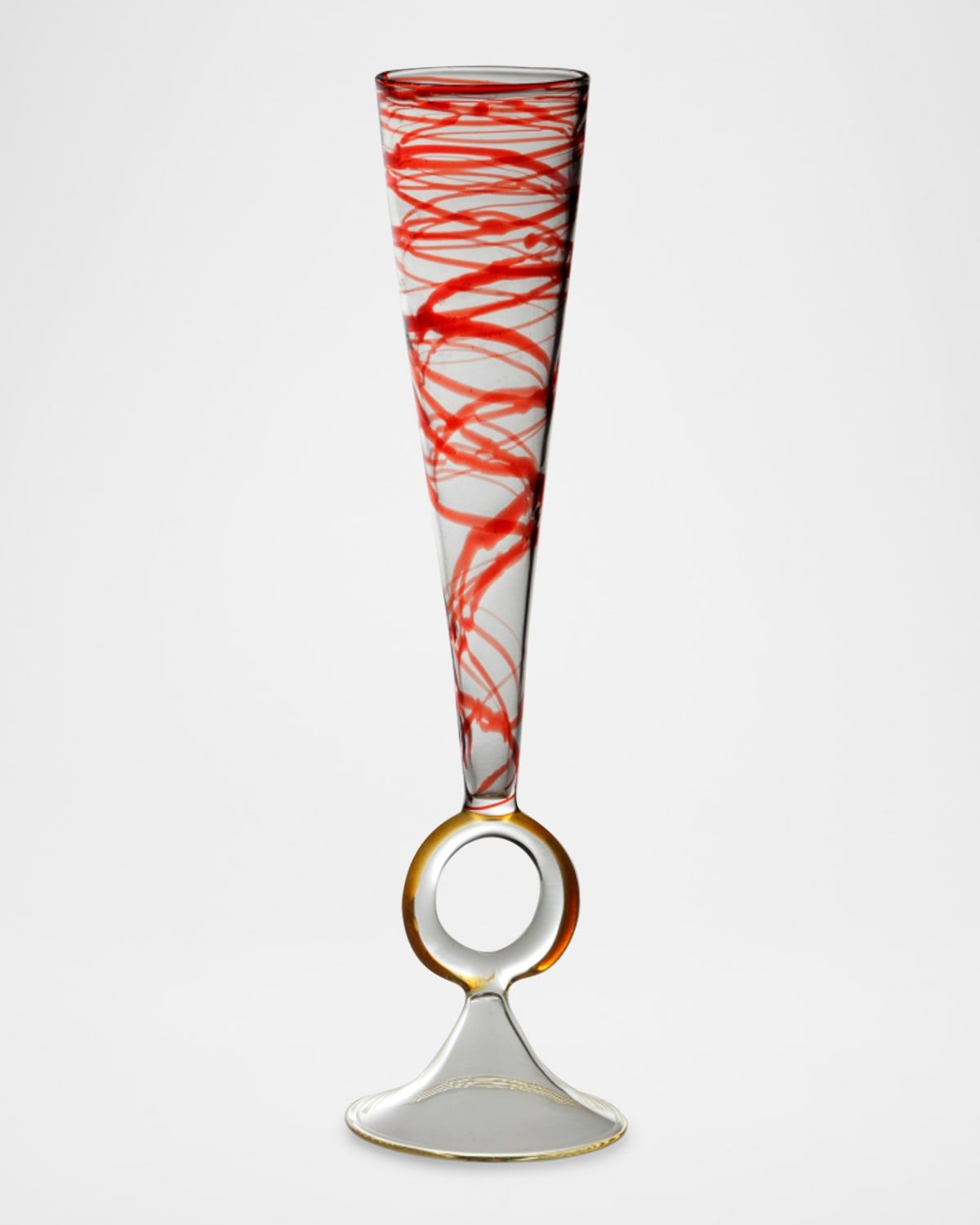 Multicolor Champagne Flute