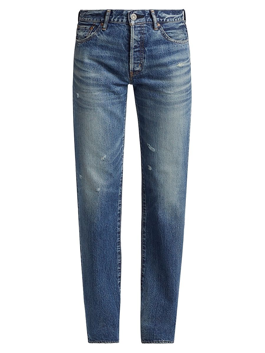Women's Aquebogue Straight Jeans - Blue - Size 28