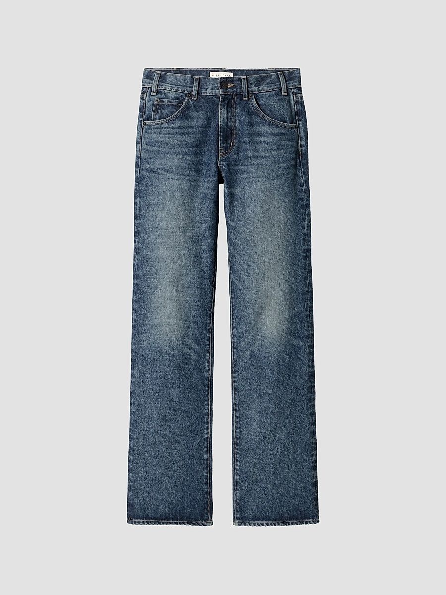 Nili Lotan Women's Roxane Mid-Rise Flare Jeans - Simon Wash - Size 32
