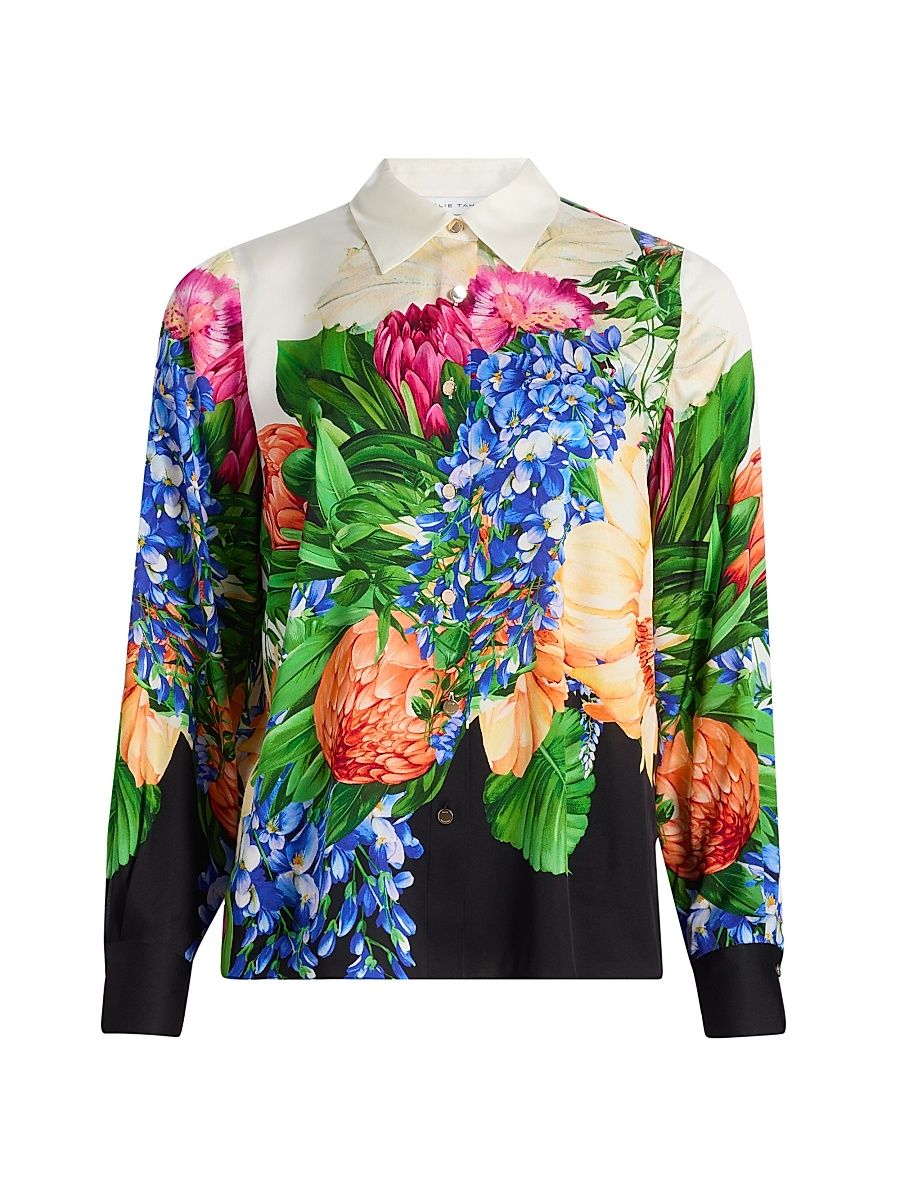 Women's The Madeline Spring Meadow Shirt - Spring Meadow - Size XL