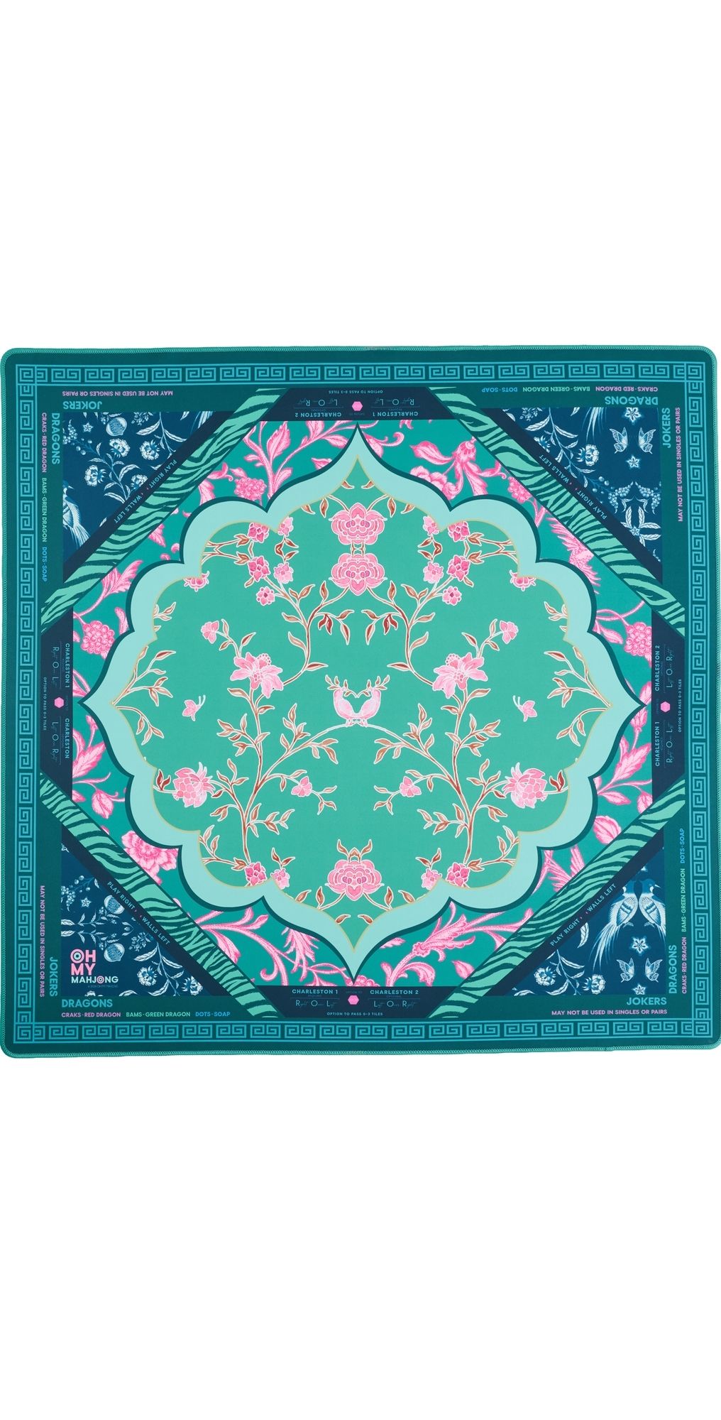 Oh My Mahjong Esme In Tube Mat Green One Size