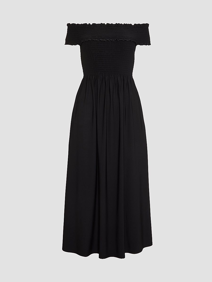 Women's The Marguerite Nap Dress - Black - Size XXL