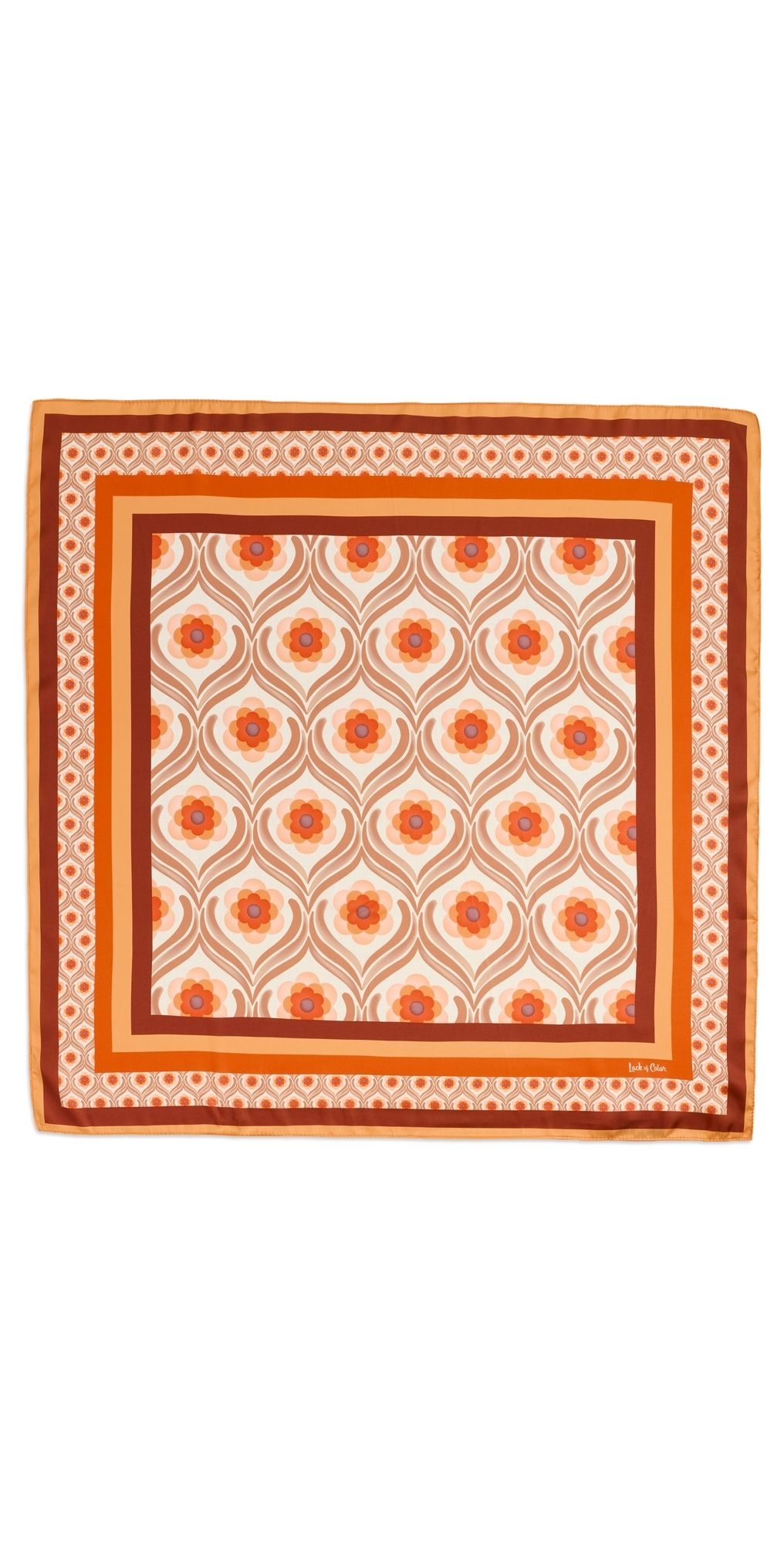 Lack Of Color Solar Groove Scarf Sunset One Size