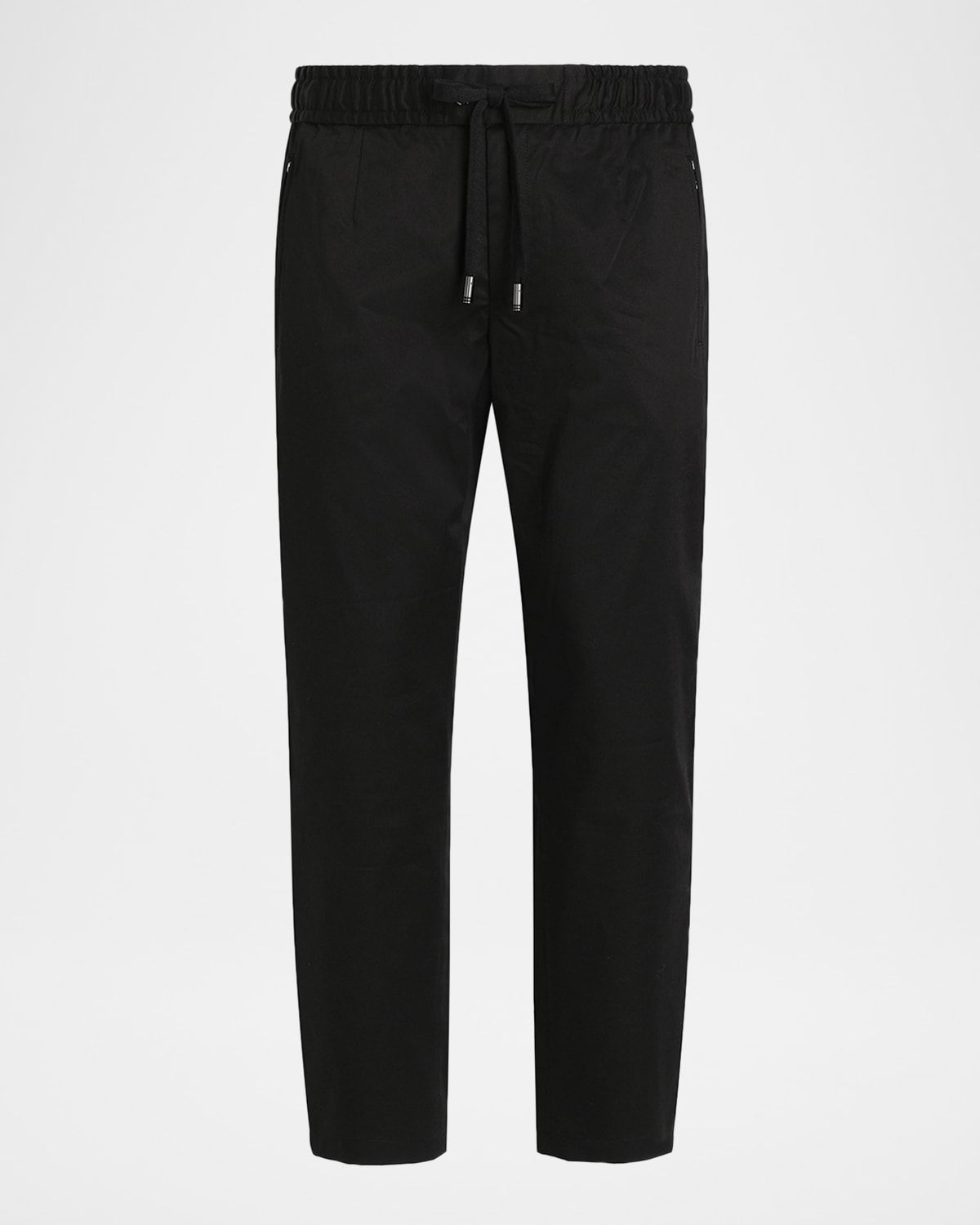 Core Stretch-Cotton Drawstring Joggers