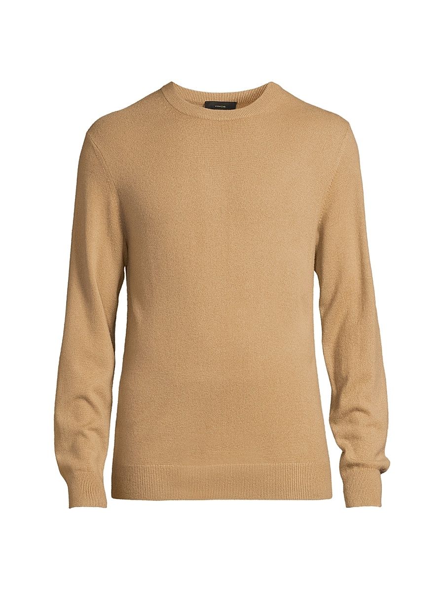 Men's Cashmere Crewneck Sweater - Cameletto - Size XXL