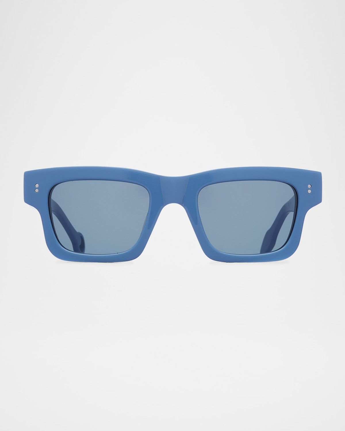 Rectangle Logo-Print Sunglasses