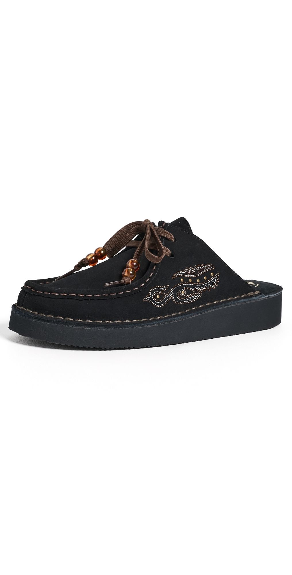 Clarks Nomad Mules Black Suede 9.5
