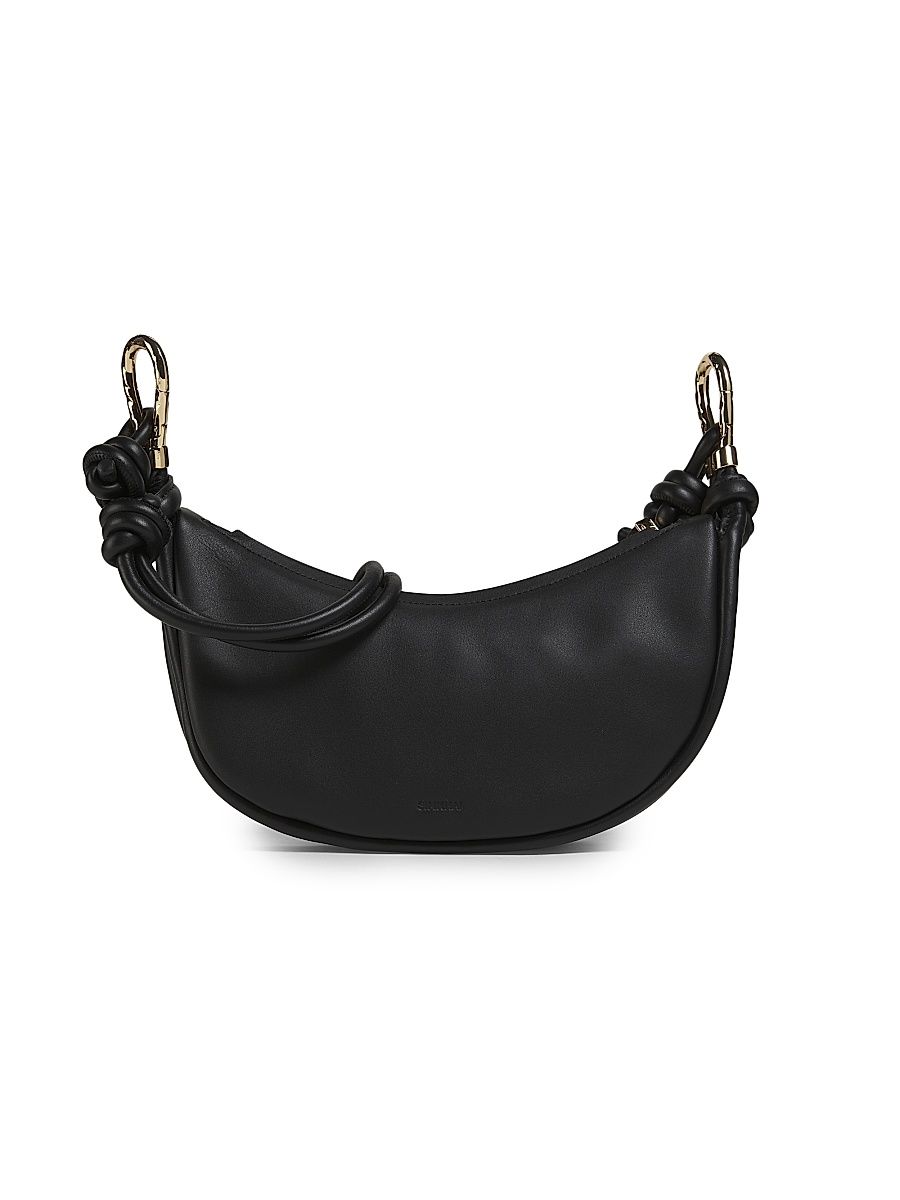 Women's Avery Leather Crossbody Bag - Black