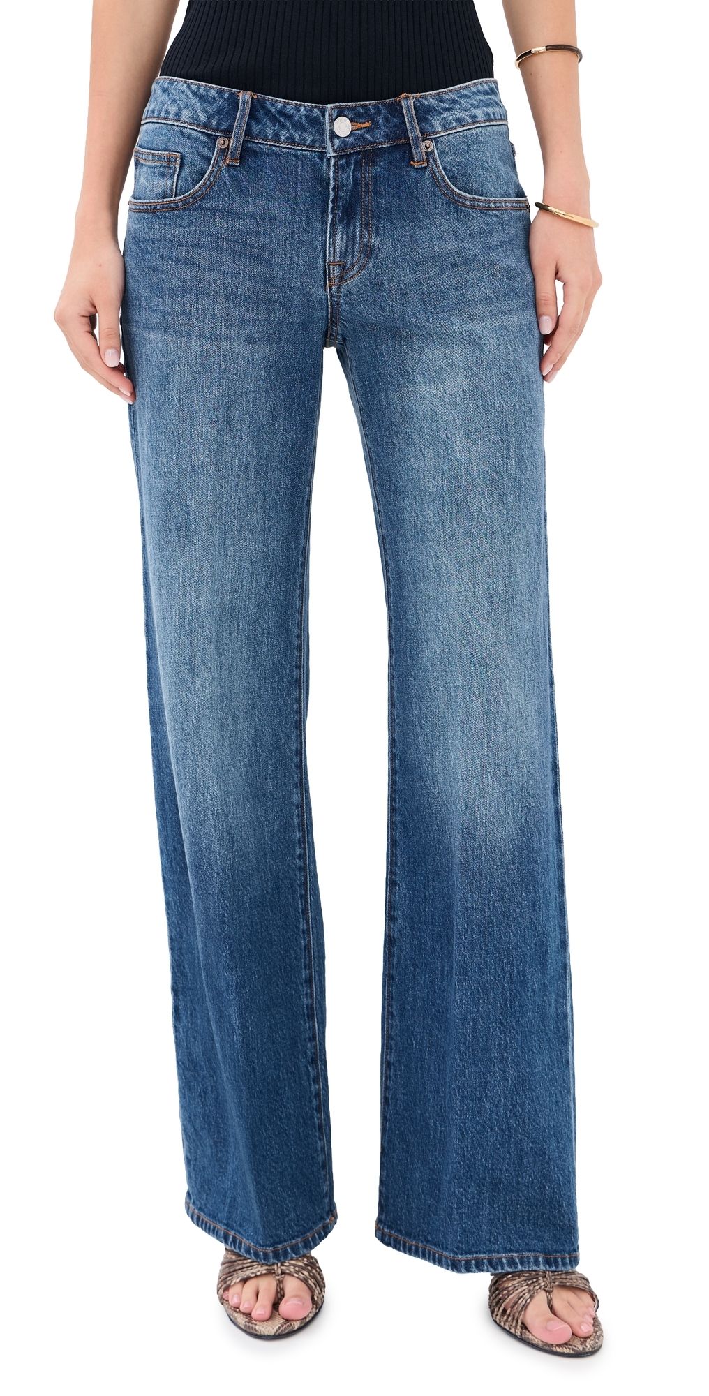 Good American Vintage Low Loose Jeans Indigo 1291 6
