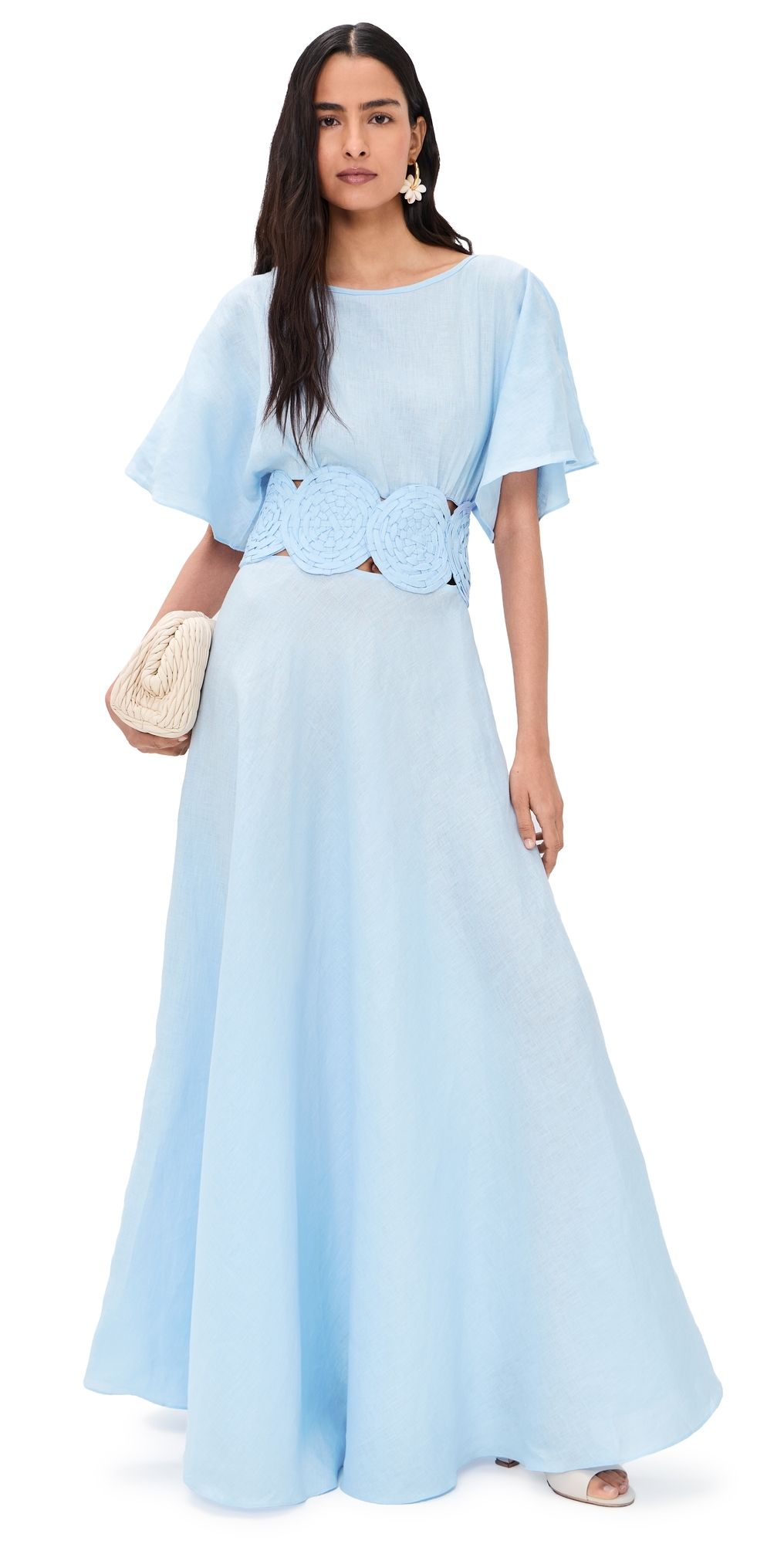 Maylé Vásquez Circle Dress Baby Blue M