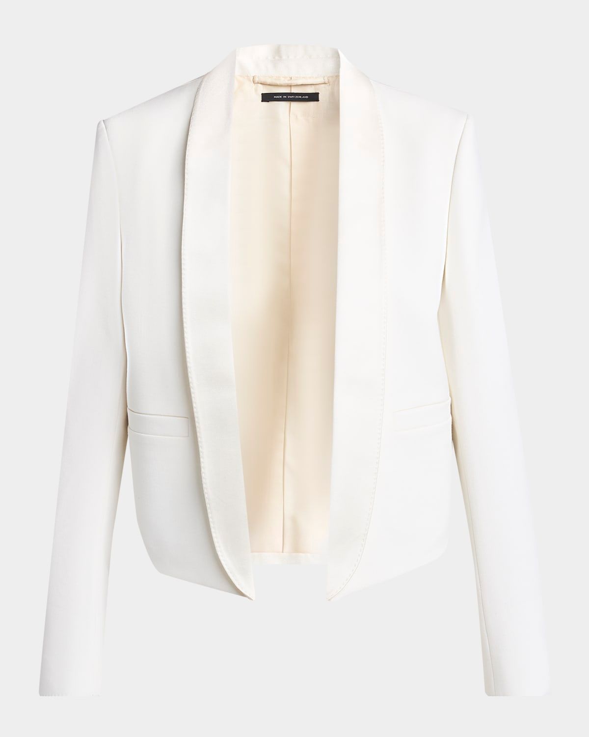 Grain De Poudre Crop Open Blazer