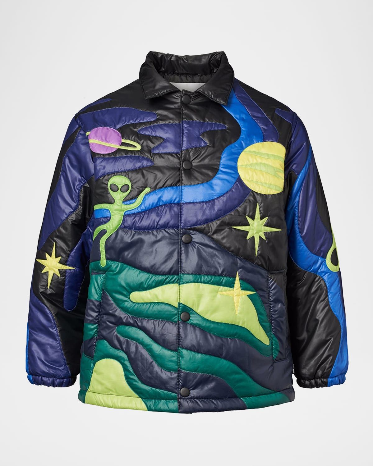 Boy & apos;s Haraldur Space Quilted Jacket, Size 4-7