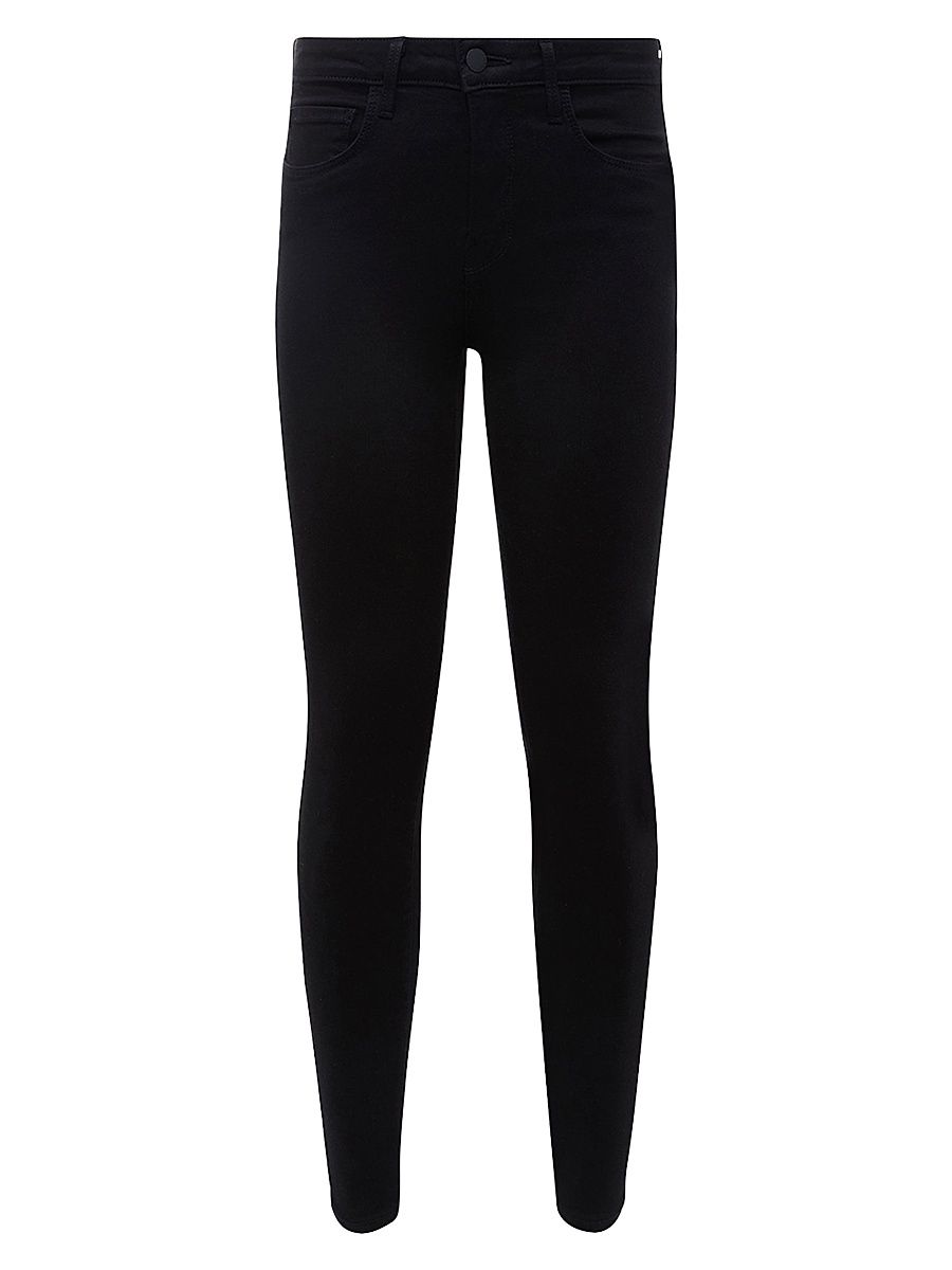 Women's Marguerite High-Rise Skinny Jeans - Noir - Size 32