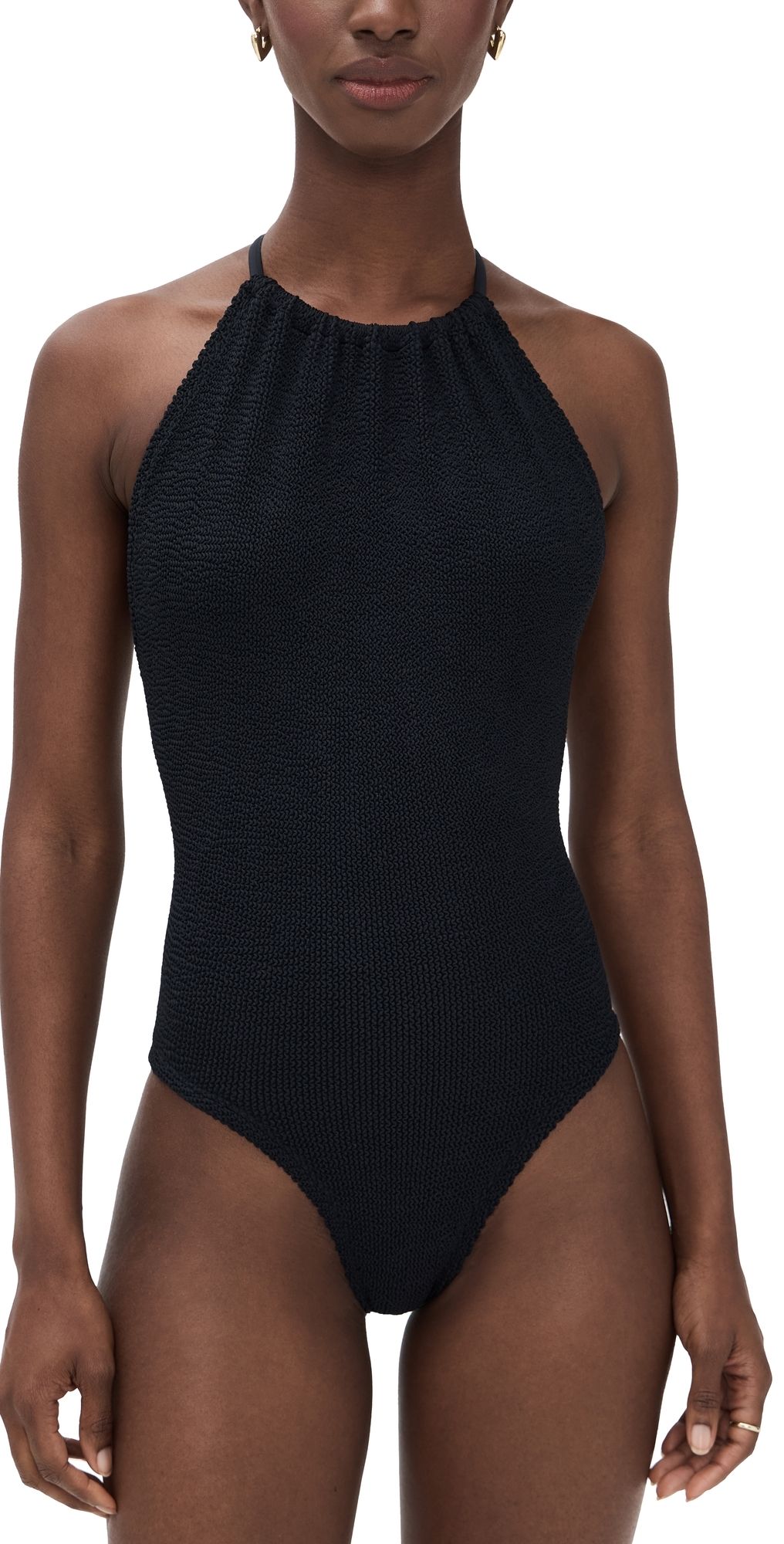 Hunza G Portia One Piece Black One Size